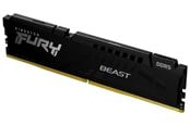 RAM - Kingston FURY Beast DDR5-6000 - 8GB - CL30 - Single Channel (1 pcs) - AMD EXPO & Intel XMP - Musta - KF560C30BBE-8