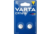 Akut ja Paristot - VARTA CR1616 Lithium Coin 2 Pack - 6616101402