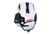 Hiiret - Mad Catz R.A.T.6+ - mouse - USB - white - Hiiri - Optinen - 11 painiketta - Valkoinen - MR04DCINWH000-0