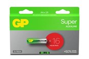 Akut ja Paristot - GP Battery Super Alkaline AA/LR6 16-pack - GPPCA15AS636