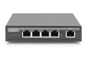 Kytkimet - DIGITUS DN-95128-1 4-Port Gigabit 4PPoE Extender 802.3at 60W - DN-95128-1