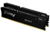 RAM - Kingston FURY Beast DDR5-6400 - 32GB - CL32 - Dual Channel (2 pcs) - AMD EXPO & Intel XMP - Musta - KF564C32BBEK2-32