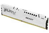RAM - Kingston FURY Beast DDR5-6400 - 32GB - CL32 - Single Channel (1 pcs) - AMD EXPO & Intel XMP - Valkoinen - KF564C32BWE-32