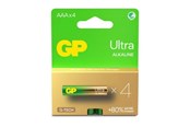 Akut ja Paristot - GP Battery Ultra Alkaline AAA/LR03 4-pack - 151432