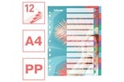 Arkistointi & Säilytys - Esselte  Colour'Breeze A4 Hakemisto 12 välilehteä, PP - 628501