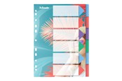 Arkistointi & Säilytys - Esselte Colour'Breeze - divider - 6 parts - for A4 - multicolour - 628499
