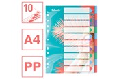 Arkistointi & Säilytys - Esselte  Colour'Breeze A4 Hakemisto 10 välilehteä, PP - 628500