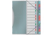 Arkistointi & Säilytys - Esselte  Colour'Breeze Esijärjestin PP 12 välilehteä - 626256