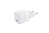 Puhelin - Adapterit & Laturit - GEAR Charger 220V 1xUSB-C PD/PPS 25W White - 665119