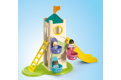 Playmobil - Playmobil 1.2.3 - Junior seikkailutorni jäätelökojusten kanssa - 71703
