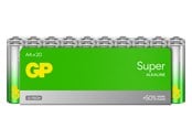 Akut ja Paristot - GP Battery Super Alkaline AA/LR6 20-pack - 151439