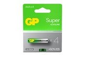 Akut ja Paristot - GP Battery Super Alkaline AAA/LR03 4-pack - 151428
