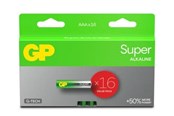Akut ja Paristot - GP Battery Super Alkaline AAA/LR03 16-pack - GPPCA24AS565