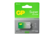 Akut ja Paristot - GP Battery Super Alkaline 9V/6LF22 1-pack - 151426