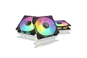 Kotelotuuletin - ASUS TUF GAMING TR120 3-pack - Kotelotuuletin - 120mm - musta - 29 dBA - 90DA0090-B09020