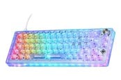 Näppäimistöt - Deltaco GAM-160-T-CH keyboard - Pelinäppäimistö - Läpinäkyvä - GAM-160-T-CH