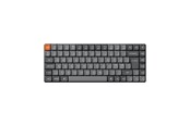 Näppäimistöt - Keychron K3 Max QMK/VIA Wireless RGB Hot Swap Low Profile Brown - Pelinäppäimistö - ilman numpadia - Pohjoismainen - Harmaa - K3M-H3-BO