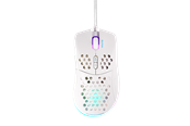 Hiiret - Deltaco GAMING WM75 Ultralight Wired - Pelihiiri - 7 painiketta - Valkoinen RGB-valolla - GAM-108-W