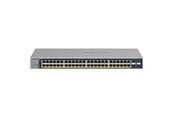 Kytkimet - Netgear GS728TP 28-Port Gigabit Ethernet Smart Switch with 4 SFP Ports (16 PoE 8 PoE+) (192W) - GS728TP-300EUS