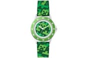 Fanituotteet - Peers Hardy - Minecraft Creeper Green Printed Strap Quartz - Katsella - 5018479151098