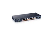 Kytkimet - ZyXEL XMG1915-10EP 8-Port 2.5GbE Smart Managed PoE Switch with 2 SFP+ 10G Uplink - XMG1915-10EP-EU0101F