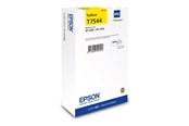 Mustepatruunat, värikasetit ja lisävarusteet - Epson T7544 - XXL size - yellow - original - ink cartridge - C13T75444N