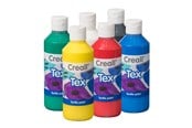 Luovat leikit - Creall Textile Paint 6x250ml - 24045