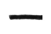 Luovat leikit - Creativ Company Chenille Black 30cm 50 pcs. - 51618