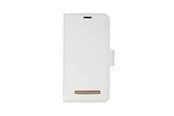 Puhelin - Kannet ja kotelot - ONSALA Wallet Case iPhone 12 Mini Saffiano White - 577135