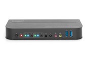Kytkimet - DIGITUS DS-12874 KVM Switch 2x1 HDMI HDMI Out.USB 4Kx2K@60Hz - DS-12874