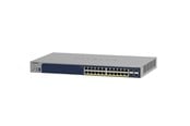 Kytkimet - Netgear GS752TPP 48-Port Gigabit Ethernet PoE+ Smart Switch 4 SFP Ports - GS752TPP-300EUS