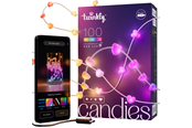 Smart Home - Älykoti - Twinkly Candies – 100 Heart-shaped RGB LEDs Clear Wire USB-C - TWKH100RGB-T