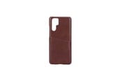 Puhelin - Kannet ja kotelot - ONSALA Mobilecover Brown Huawei P30 Pro Creditcard Pocket - 588533