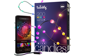 Smart Home - Älykoti - Twinkly Candies – 200 Pearl-shaped RGB LEDs Green Wire USB-C - TWKP200RGB-G