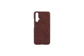 Puhelin - Kannet ja kotelot - ONSALA Mobilecover Brown Huawei Nova 5T Creditcard Pocket - 588543