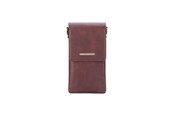 Puhelin - Kannet ja kotelot - ONSALA Mobile Bag with Neckstrap Brown Universal up to 6.7" - 588567