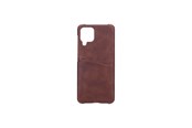Puhelin - Kannet ja kotelot - ONSALA Mobile Cover Brown with Cardpocket Samsung A22 4G - 588593