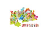 Vauva- ja taaperolelut - Classic World Wooden Blocks City 120pcs. - 5005