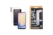Puhelintarvikkeet - Näytönsuojat - SAFE by PanzerGlass 3-in-1 Protection Pack Samsung Galaxy A25 5G - BSAFE95683