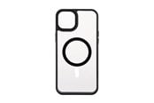 Puhelin - Kannet ja kotelot - ONSALA Phone Case Bumper MagSeries Black & Clear - iPhone 15 Plus - 588634