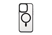 Puhelin - Kannet ja kotelot - ONSALA Phone Case Bumper MagSeries Black & Clear - iPhone 15 Pro Max - 588636