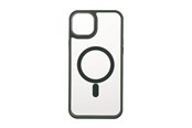 Puhelin - Kannet ja kotelot - ONSALA Phone Case Bumper MagSeries Green & Clear - iPhone 15 Plus - 588638