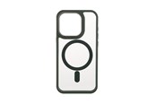 Puhelin - Kannet ja kotelot - ONSALA Phone Case Bumper MagSeries Green & Clear - iPhone 15 Pro - 588639