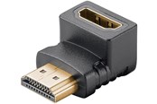 Näyttökaapeli - Pro HDMI - Angled Adapter 270° - Black - 4040849657498