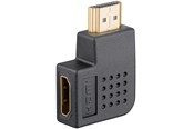 Näyttökaapeli - Pro HDMI - Angled Adapter 270° Horizontal - Black - 4040849657504
