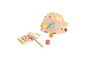 Vauva- ja taaperolelut - Classic World Wooden Hammer Bench Hedgehog 9 pcs. - 20137