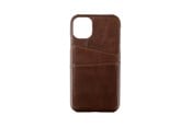 Puhelin - Kannet ja kotelot - ONSALA Mobile Cover Leather Brown iPhone 11 - 667558