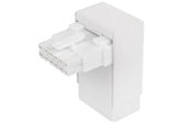 Kotelot - lisätarvikkeet - Kolink Core Pro 12V-2x6 90° Adapter - Type 2 - White - CP-12VHPWR-T2W