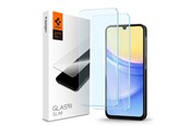Puhelintarvikkeet - Näytönsuojat - Spigen Glass tR Slim 2 Pack - Samsung Galaxy A25 5G/Galaxy A15/Galaxy A15 5G - AGL07447