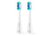 Sähköhammasharjat - Niceboy Hammasharjan vaihtopäät Replacement head ION Sonic Medium white 2 pcs - sonic-medium-white